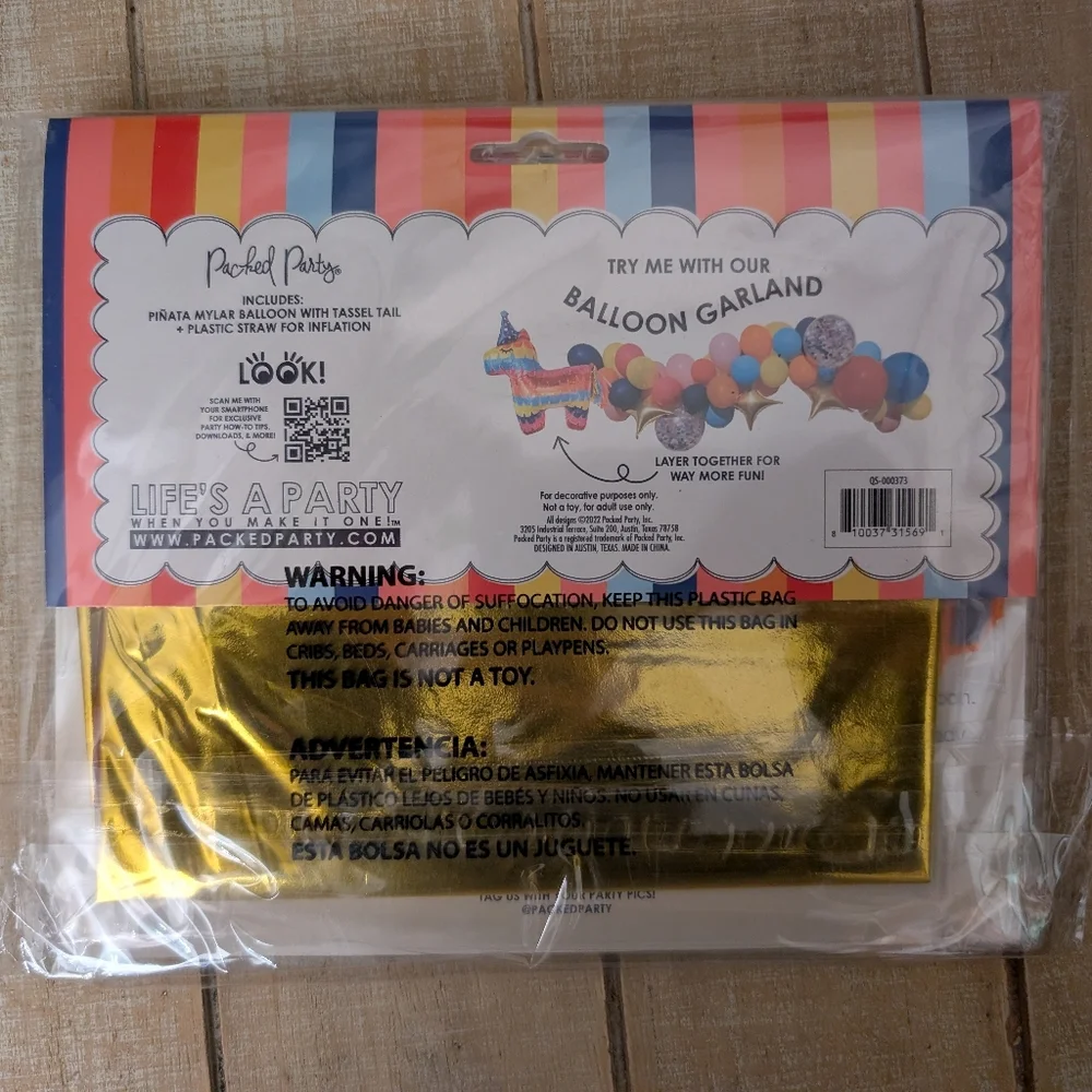 NIP! Pack Of Two Packed Party 'Pinata Party' 32